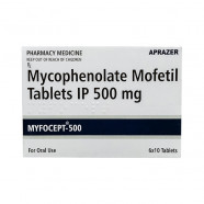 Купить Микофенолата мофетил (Myfocept-500) 500мг таблетки №60 в Смоленске